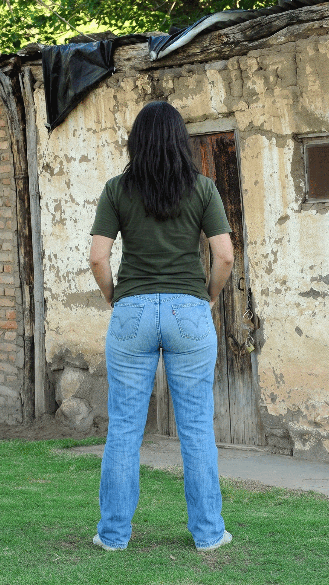 Arce back view